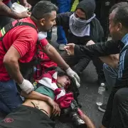 Incidentes en el Congreso: hay un fotógrafo internado en grave estado
