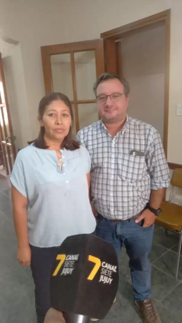 Cosentini y Campero, integrantes de la comisión directiva de Apuap