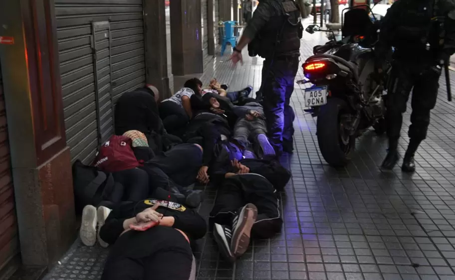 detenidos en el congreso