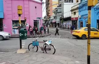 Lavalle esquina San Mart�n