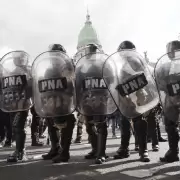 El Gobierno se prepara para otra marcha caliente y refuerza el operativo en los alrededores del Congreso