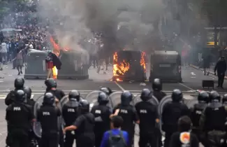 disturbios congreso