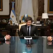 Tras reunirse con el embajador de Israel, Milei monitorea en la Casa Rosada el megaoperativo por la marcha