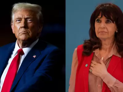 trump y cristina