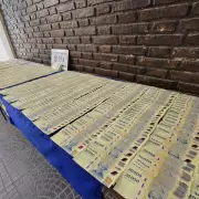 Un juje�o fue detenido por la tenencia de 19 millones de pesos falsos