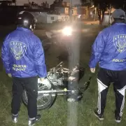 Recuperaron una moto robada en barrio Belgrano de la capital jujeña