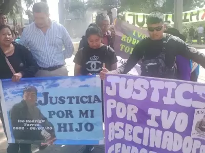 marcha en pedido de justicia por Ivo Rodrigo Torres