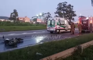 siniestro vial en avenida savio