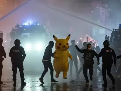 protesta pikachu