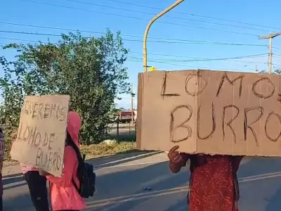 corte de ruta MONTERRICO