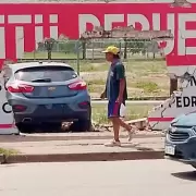 Perdió el control del vehículo y se incrustó en un paredón del Club Sociedad y Tiro de San Pedro