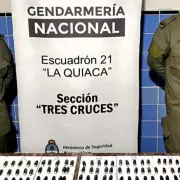 Viajaban en colectivo desde La Quiaca con coca�na en el est�mago y fueron demorados