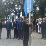 En el acto por el 2 de abril, Sadir recordó a los héroes de Malvinas y anunció mejoras en las pensiones que reciben los veteranos