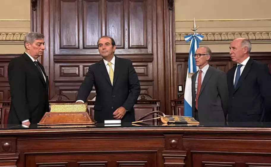 García mansilla cuando juro