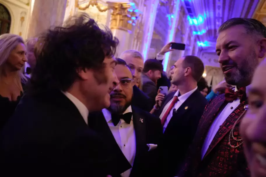 Javier Milei en la Americans Patriots Gala (Foto: Presidencia)