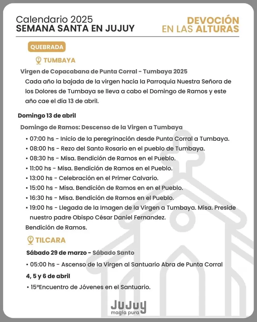 Devocion en las alturas