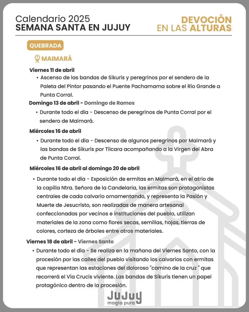 Devocion en las alturas