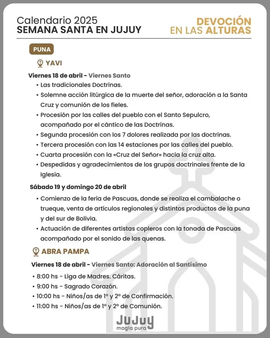 Devocion en las alturas