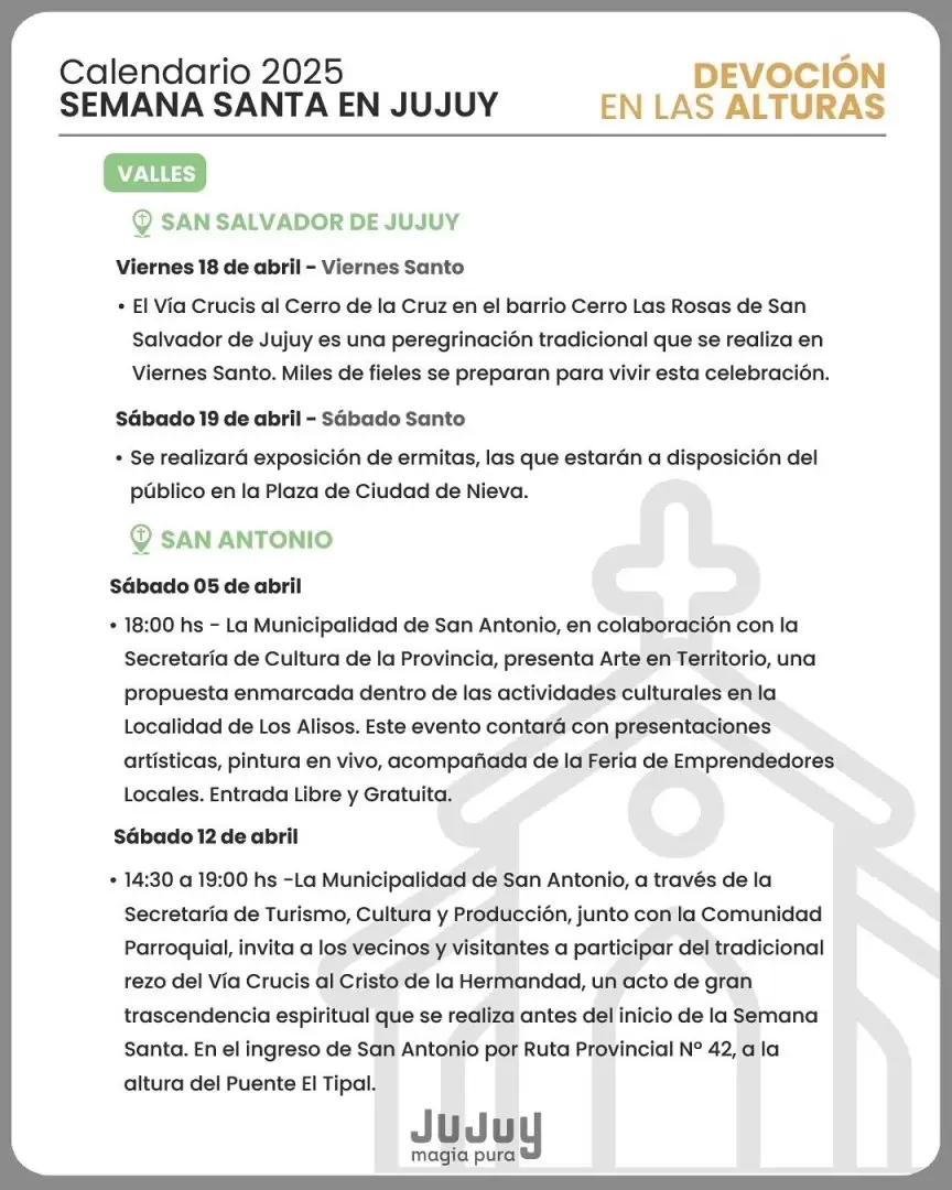 Devocion en las alturas