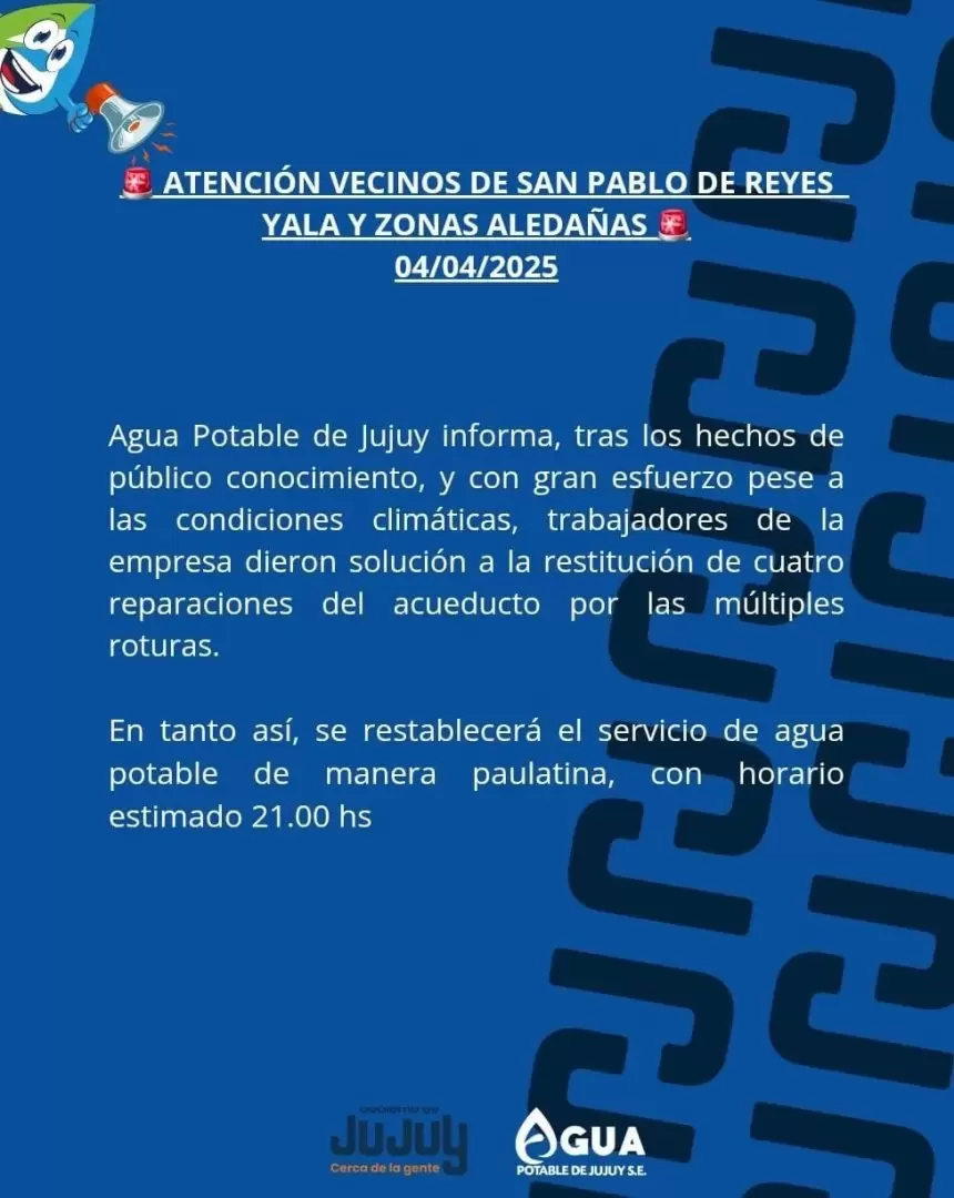 agua potable