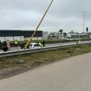 Grave siniestro vial en Ruta Nacional 9 dejó como saldo dos heridos, uno de gravedad
