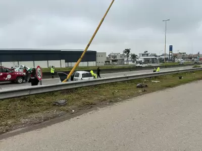 siniestro vial en Ruta Nacional 9