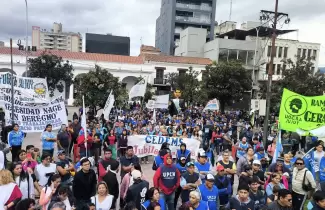 movilizacion plaza belgrano