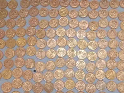 monedas de oro