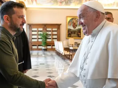 zelenszki y el papa