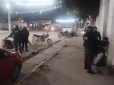 motochorros detenidos en Perico
