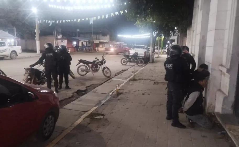 motochorros detenidos en Perico