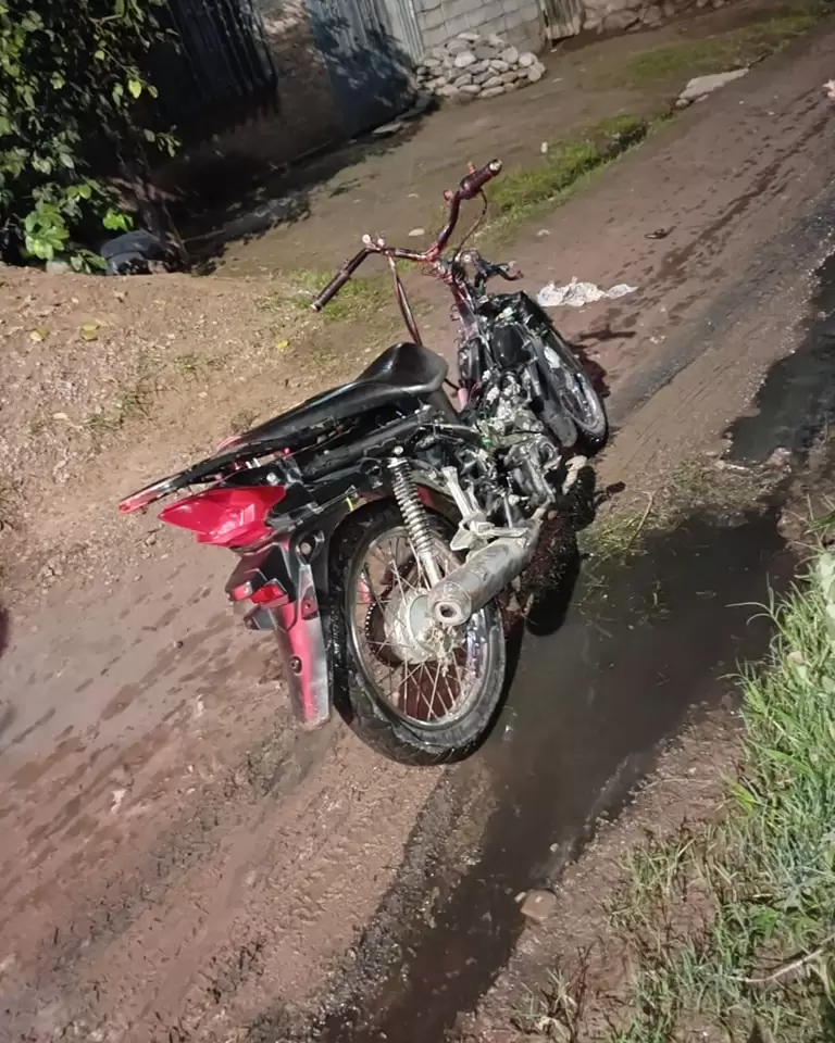 moto secuestrada