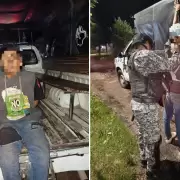 Detienen en Libertador a dos hombres con pedidos de captura durante patrullaje nocturno