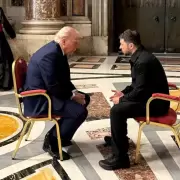 La sorpresiva reuni�n entre Trump y Zelenski en el Vaticano antes del funeral del papa Francisco