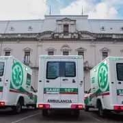 El Gobierno de la Provincia hizo entrega de 8 ambulancias para reforzar la capacidad de despliegue y respuesta del SAME
