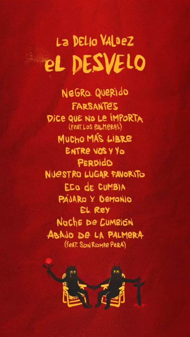 canciones nuevo disco la delio