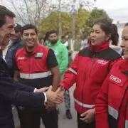Sadir inaugur� una base operativa del SAME en El Carmen