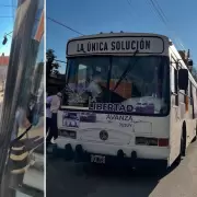 El colectivo de Milei recorrió San Salvador de Jujuy y Palpalá