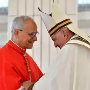 La foto del papa Francisco y Robert Prevost antes de ser Le�n XIV