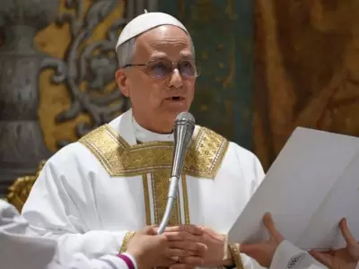 primera misa del papa le�n xiv