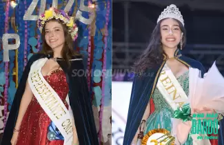 reinas Mart�n pescador y cheil 2025