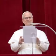 En su segunda aparici�n p�blica, el papa Le�n XIV pidi� por el fin de la guerra en Ucrania y Gaza