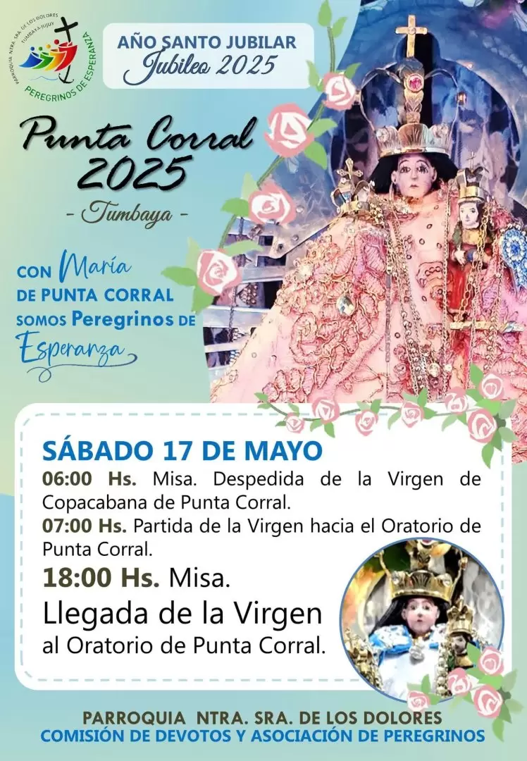 misa despedida Virgen Punta Corral 2025
