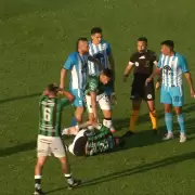 Un futbolista de Gimnasia de Jujuy fue suspendido provisionalmente por lesionar a otro de Nueva Chicago