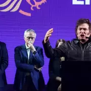 Javier Milei festejó el triunfo en CABA: "Se pintó de violeta el bastión amarillo y ahora tenemos que pintar el país"