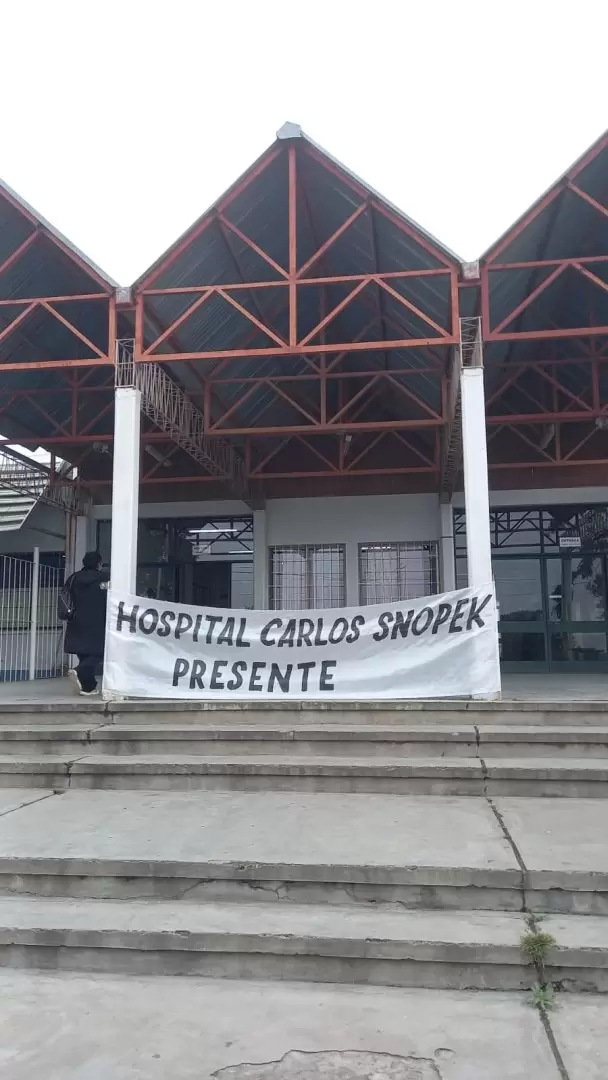 reclamos en el hospital Snopek