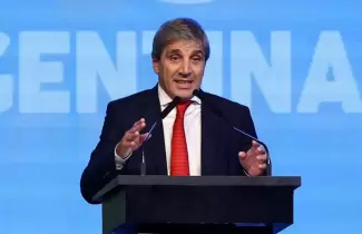 Ministro de Econom�a Luis Caputo