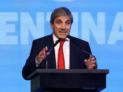 Ministro de Econom�a Luis Caputo