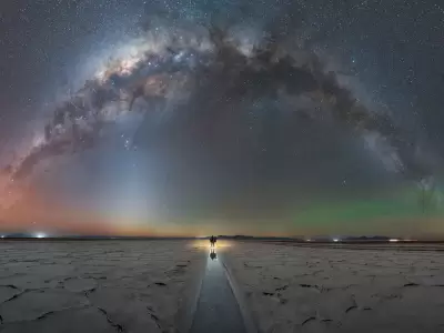 foto tomada en las salinas Grandes de Jujuy