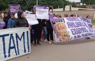 Madres y padres del dolor en la marcha por Tamara